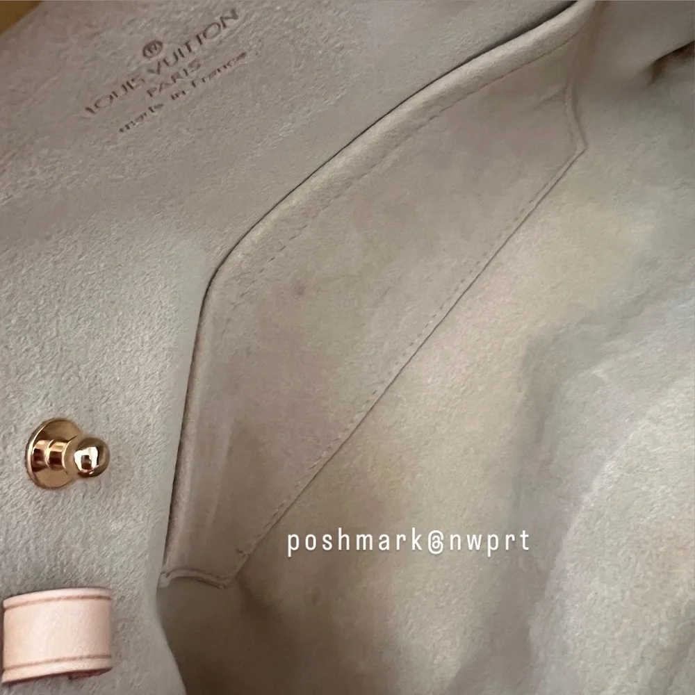 Louis Vuitton 💯 Beverly Pochette Clutch Vintage Monogram Shoulder Bag LV Logo - Picture 13 of 16